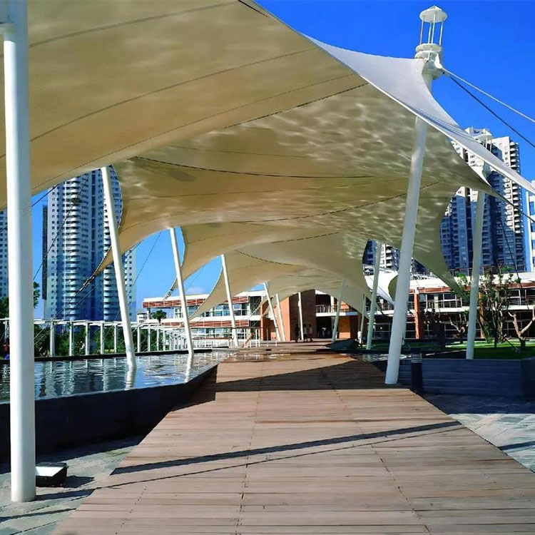 宜城市膜结构景观棚