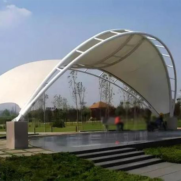 宜城市膜结构景观棚