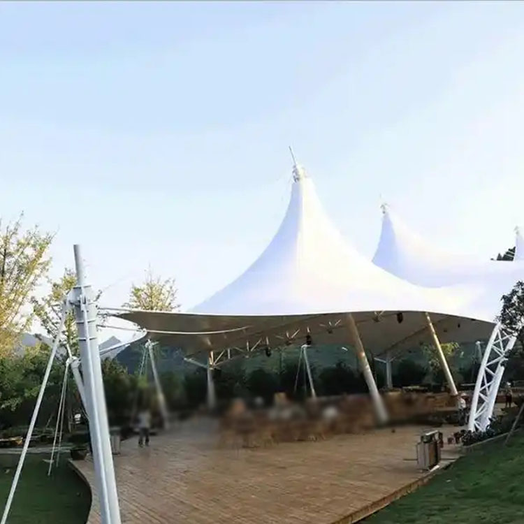 宜城市膜结构景观棚