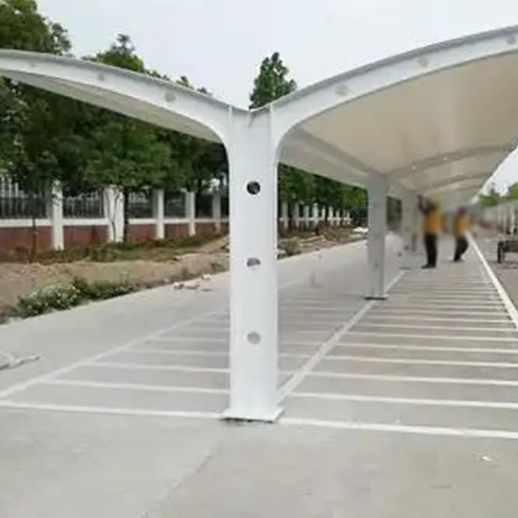 宜城市膜结构电动车棚