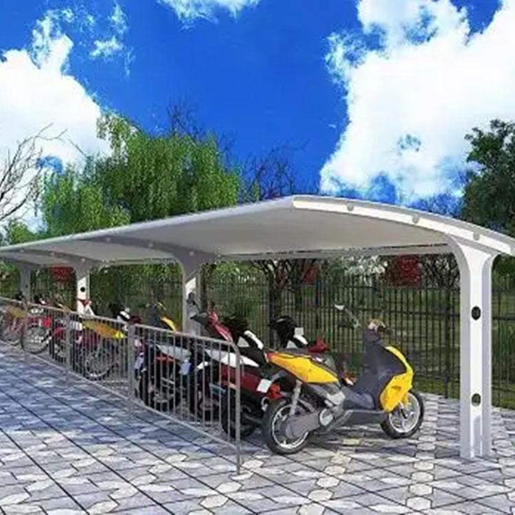 宜城市膜结构电动车棚